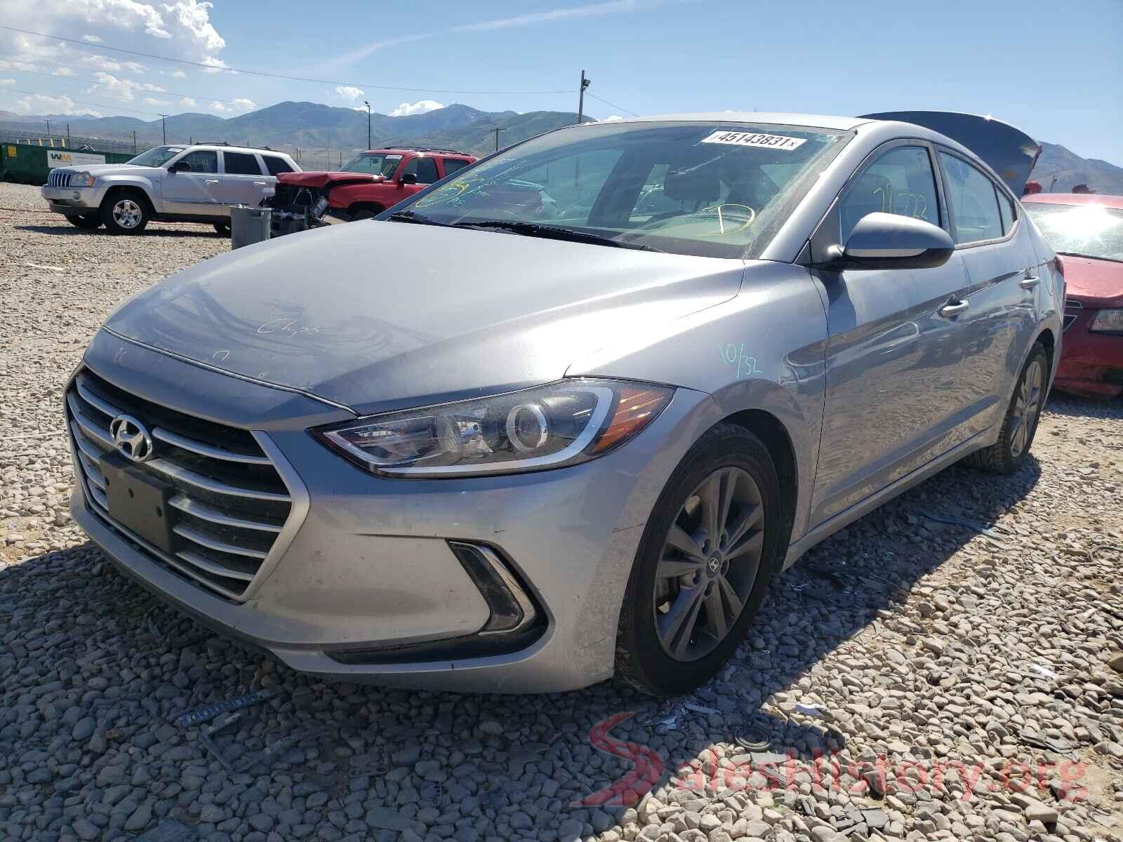 5NPD84LFXHH110151 2017 HYUNDAI ELANTRA