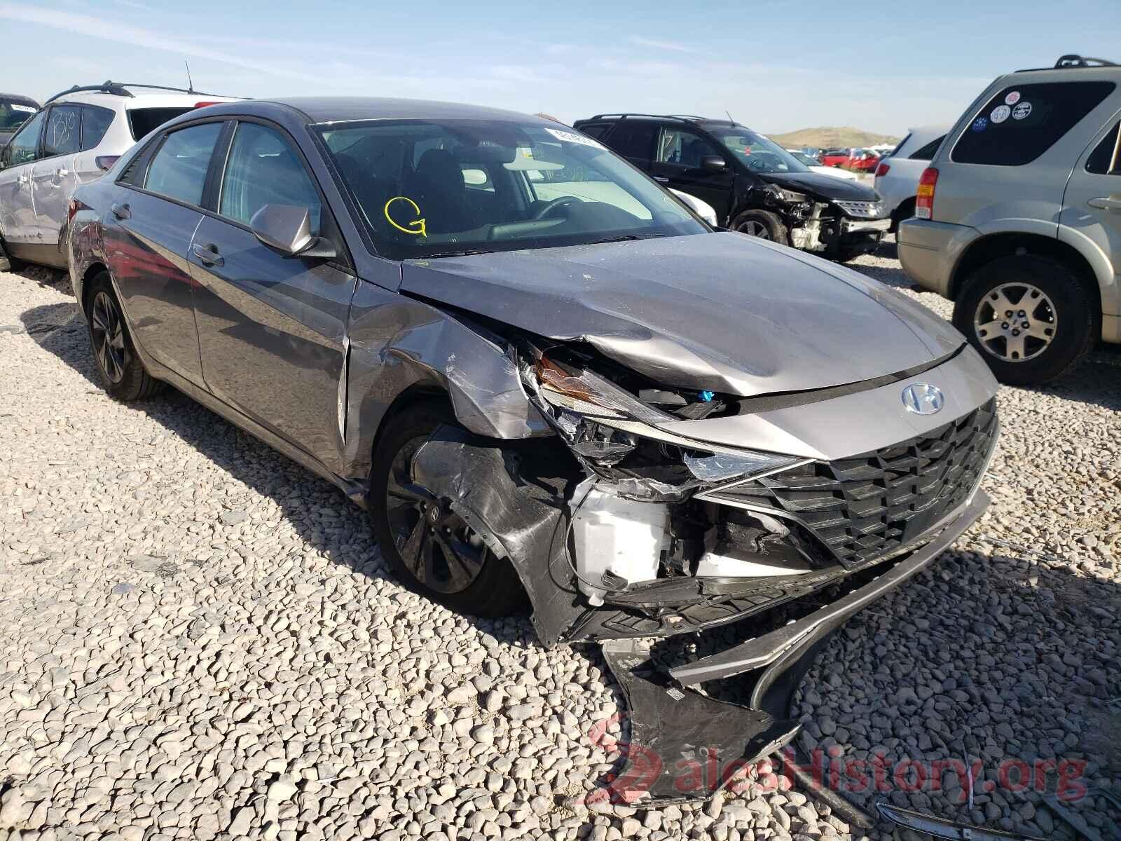 KMHLS4AG7MU134850 2021 HYUNDAI ELANTRA