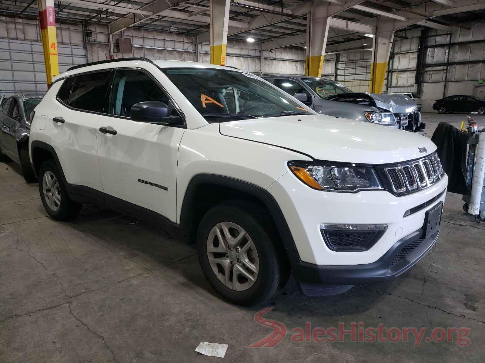 3C4NJDAB8KT641171 2019 JEEP COMPASS