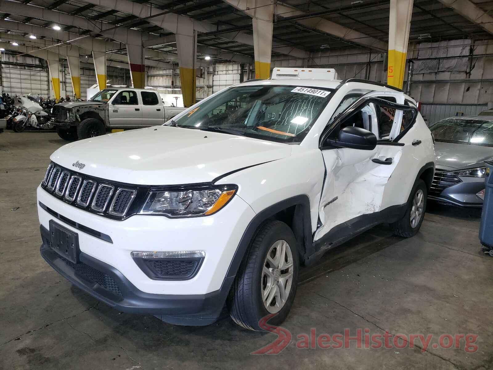 3C4NJDAB8KT641171 2019 JEEP COMPASS