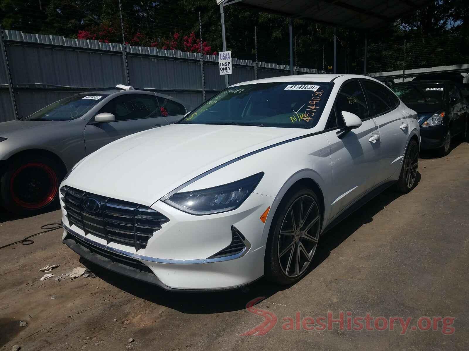 5NPEG4JA8LH004983 2020 HYUNDAI SONATA