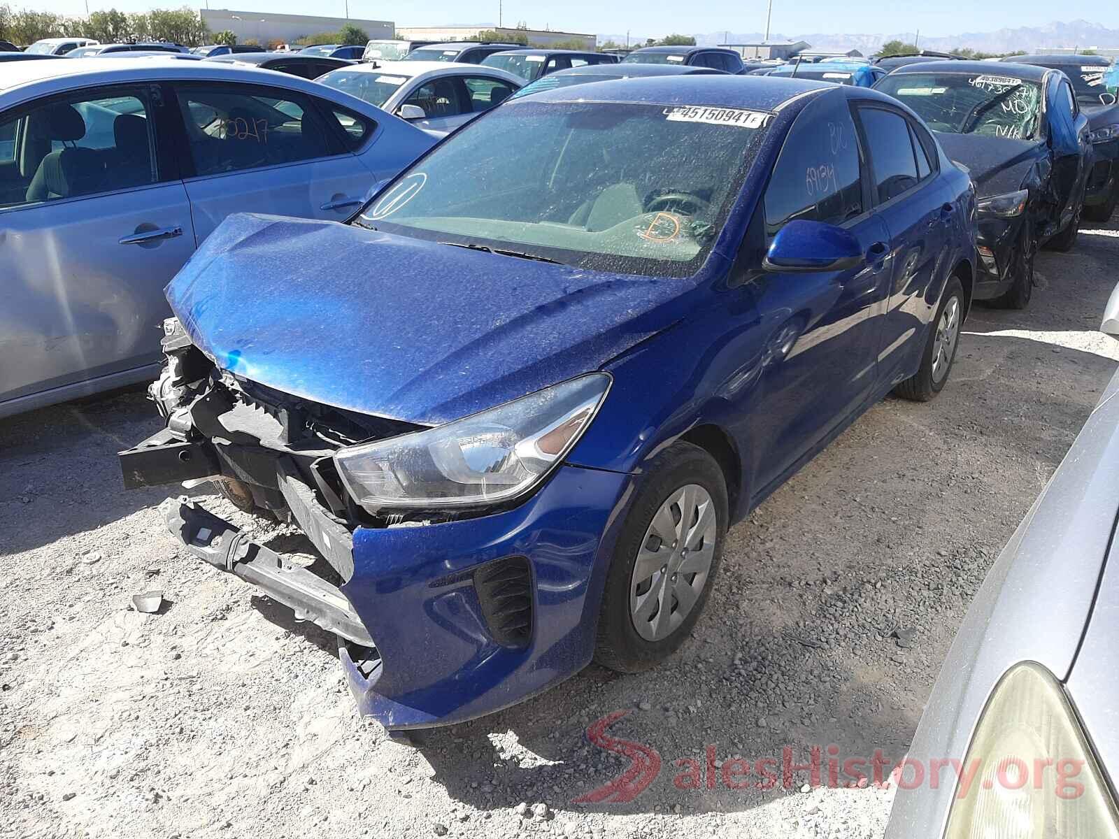 3KPA24AB2JE080092 2018 KIA RIO