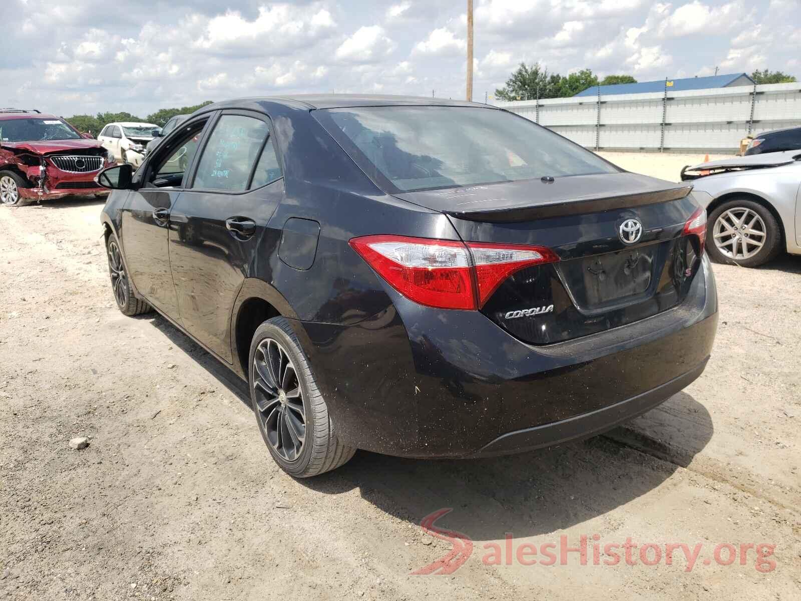 5YFBURHE4GP372944 2016 TOYOTA COROLLA