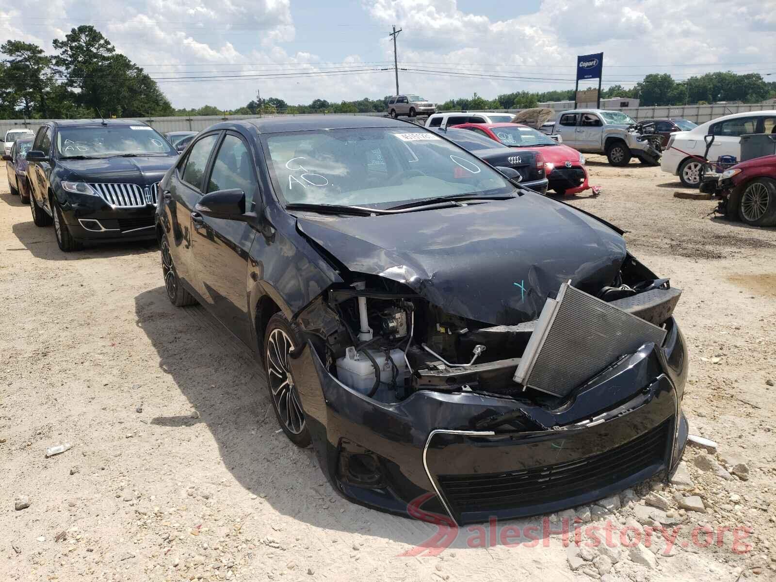 5YFBURHE4GP372944 2016 TOYOTA COROLLA