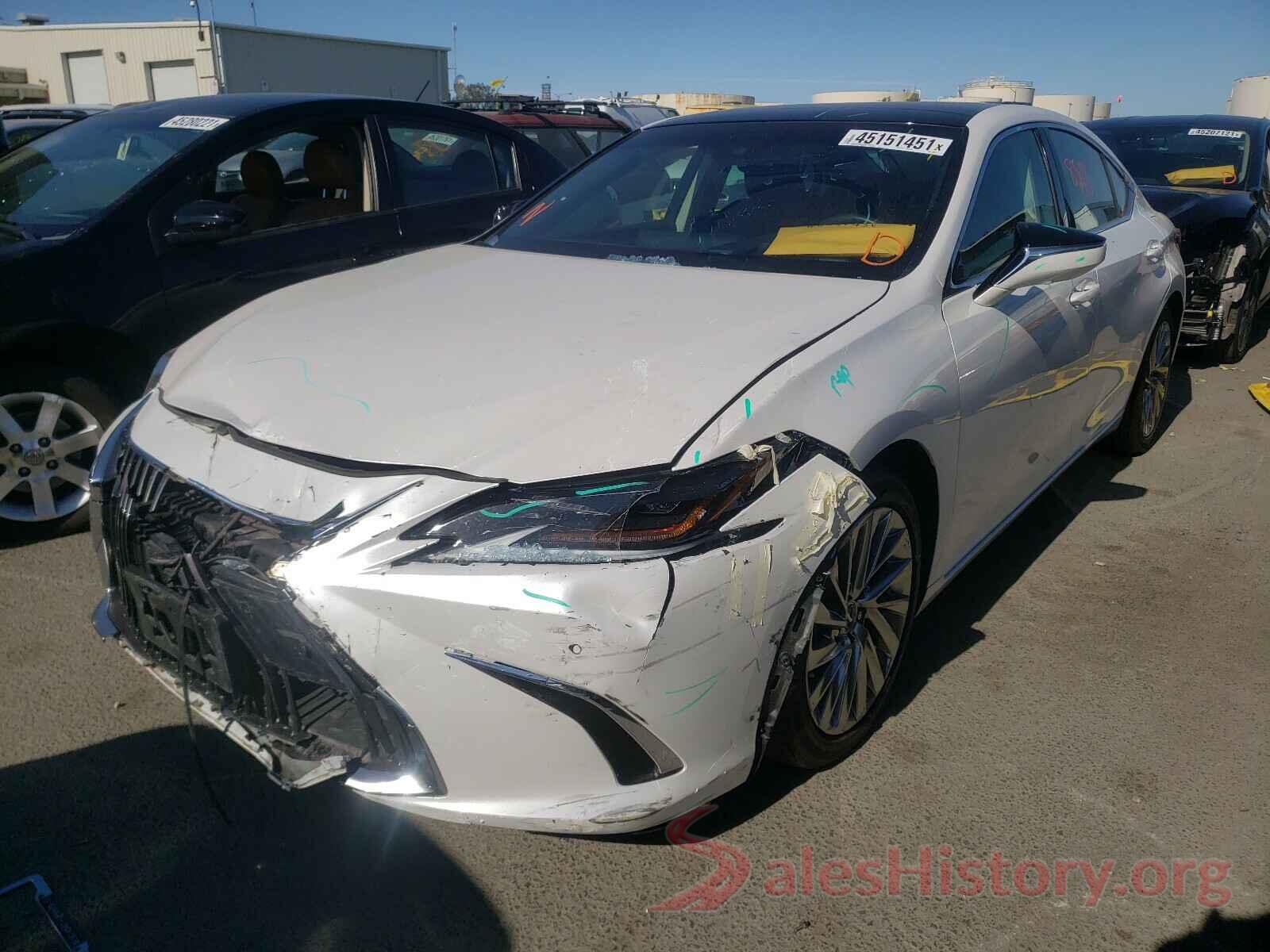 58ABZ1B15KU022635 2019 LEXUS ES350