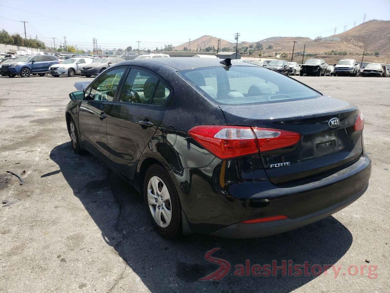 KNAFX4A68G5549648 2016 KIA FORTE