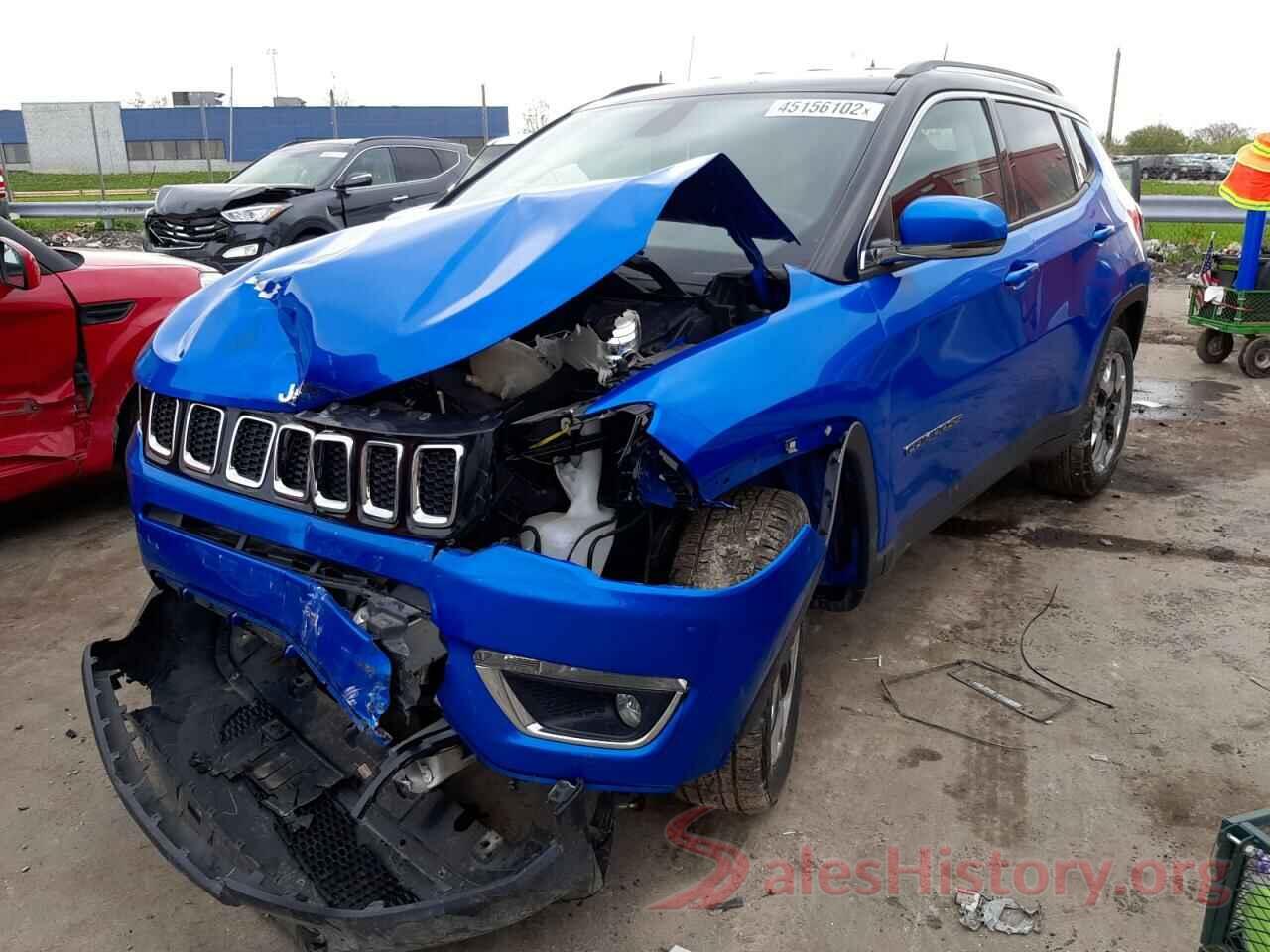 3C4NJDCB3KT666427 2019 JEEP COMPASS