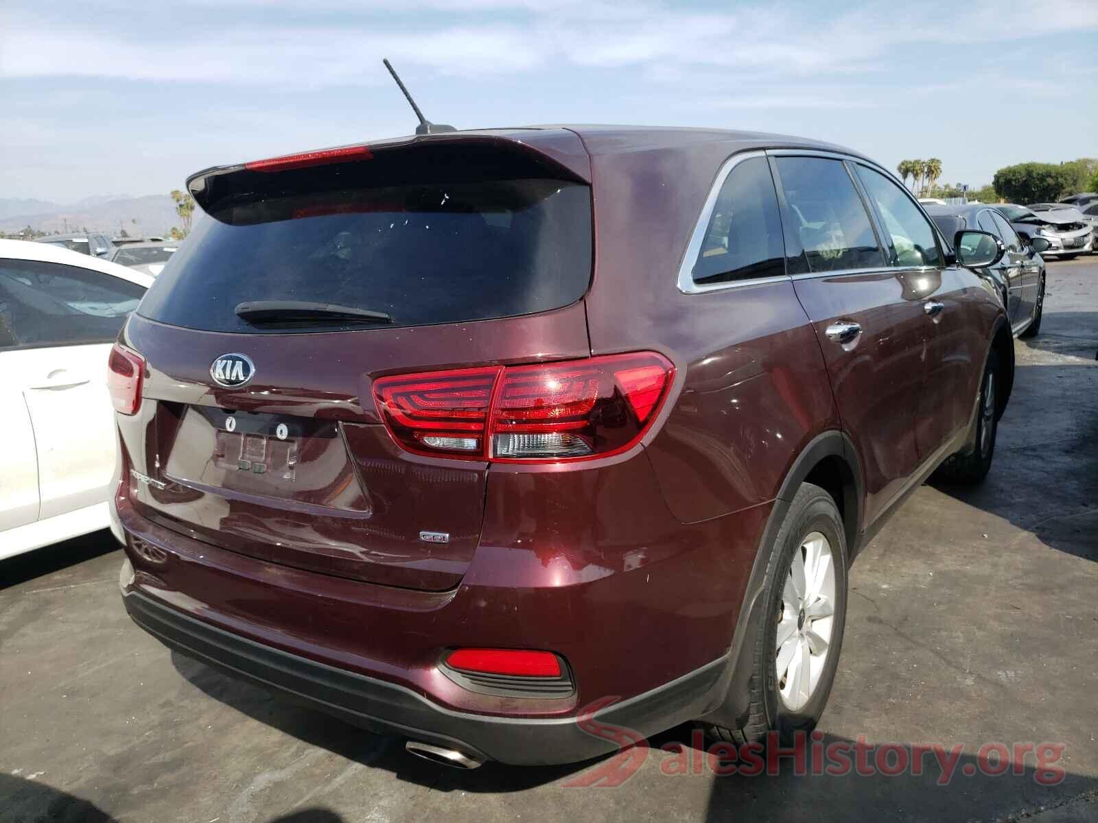 5XYPG4A37KG535284 2019 KIA SORENTO