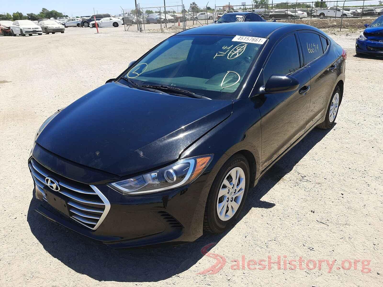 5NPD74LF7HH202188 2017 HYUNDAI ELANTRA