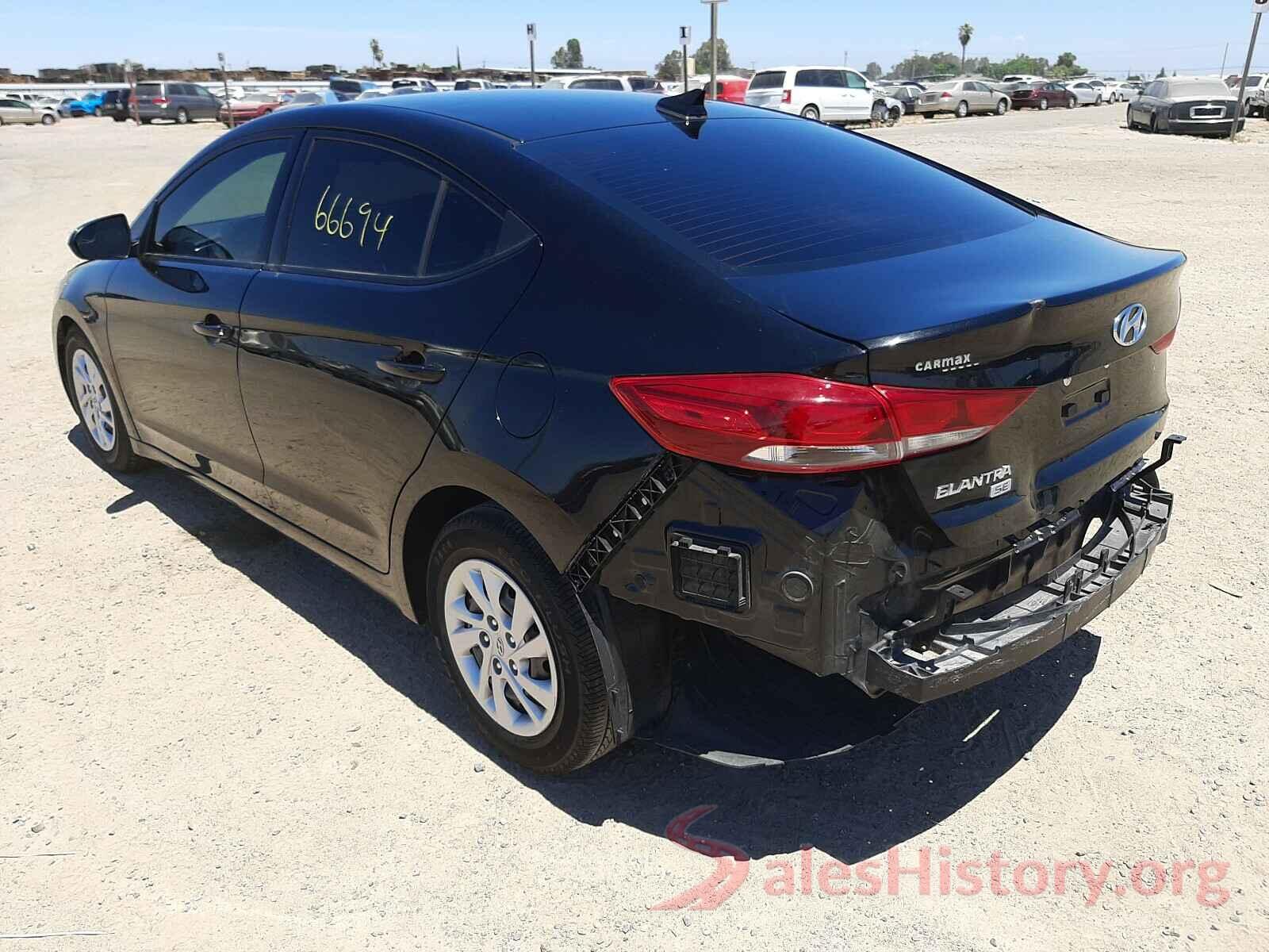 5NPD74LF7HH202188 2017 HYUNDAI ELANTRA