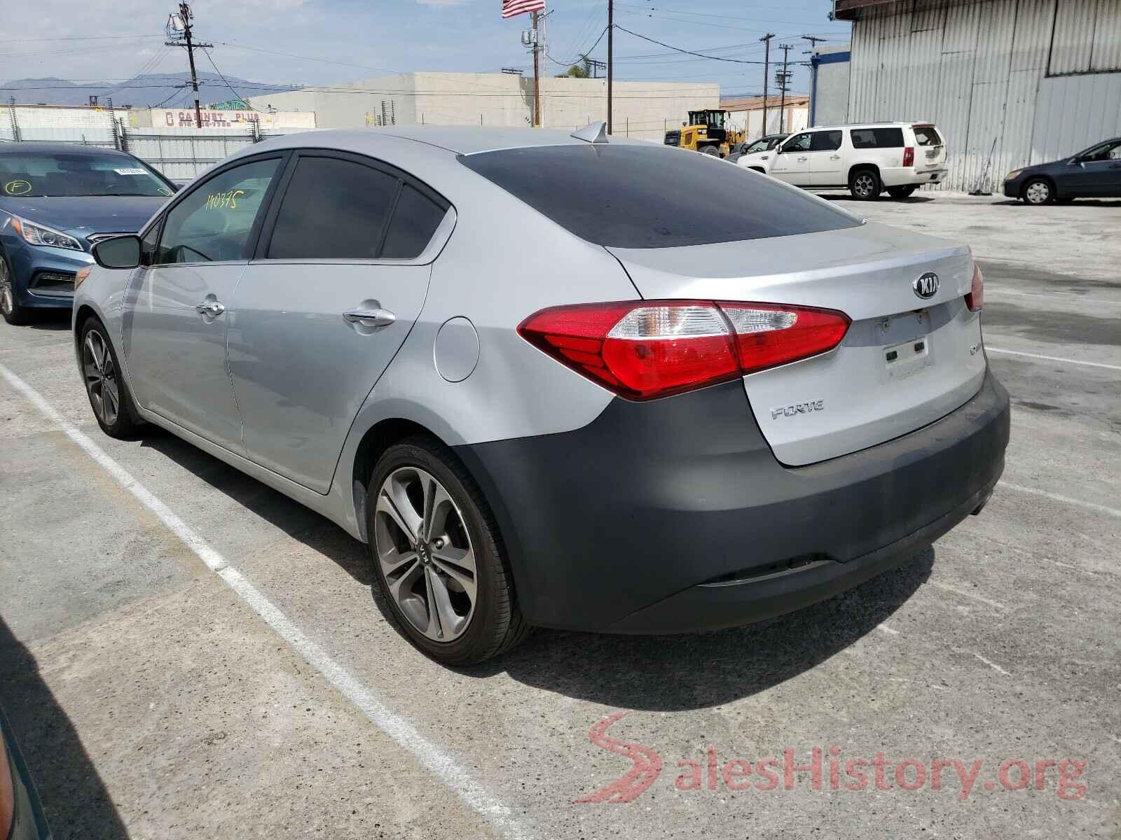 KNAFZ4A80G5556119 2016 KIA FORTE