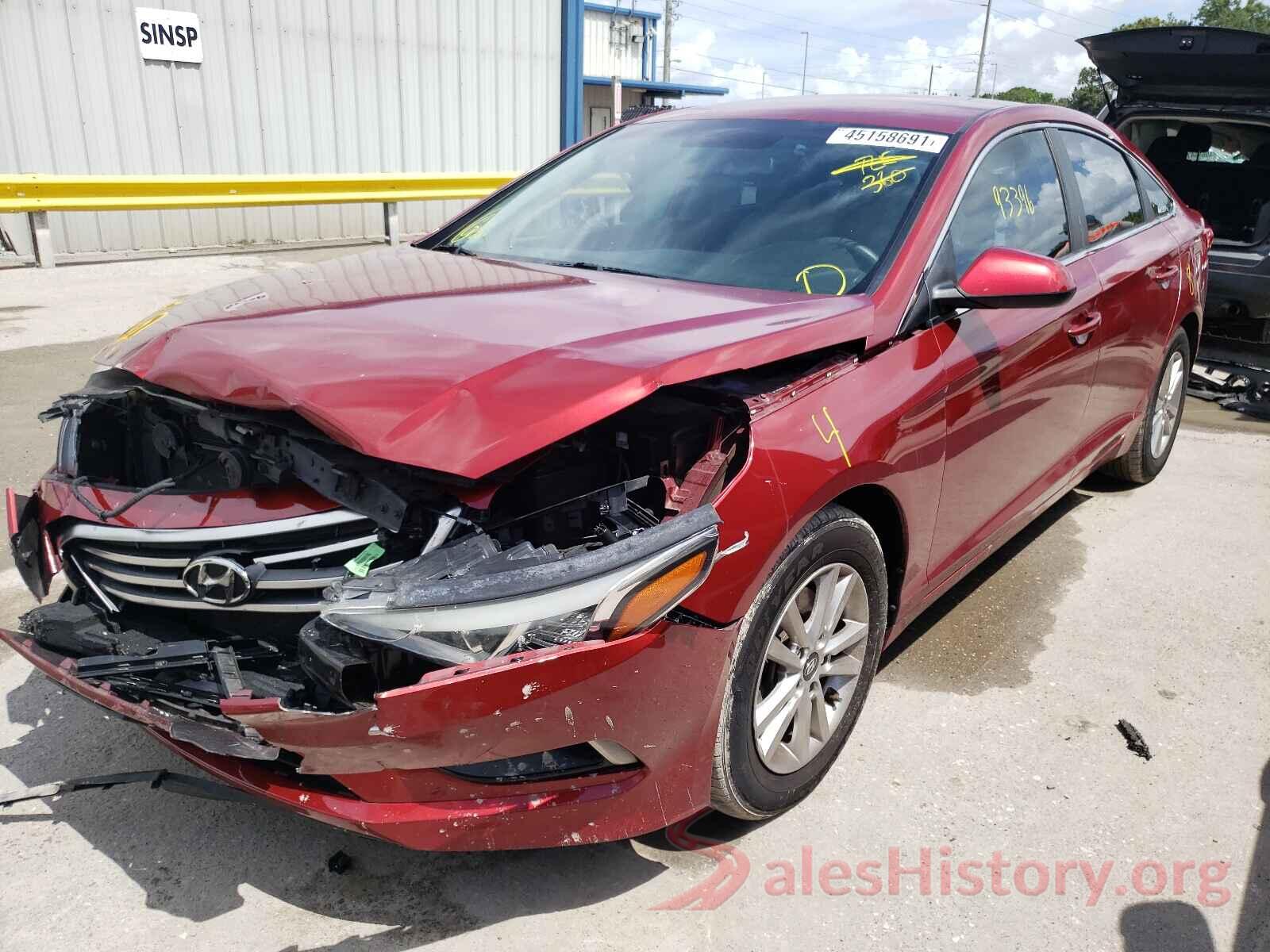 5NPE24AF8GH284307 2016 HYUNDAI SONATA