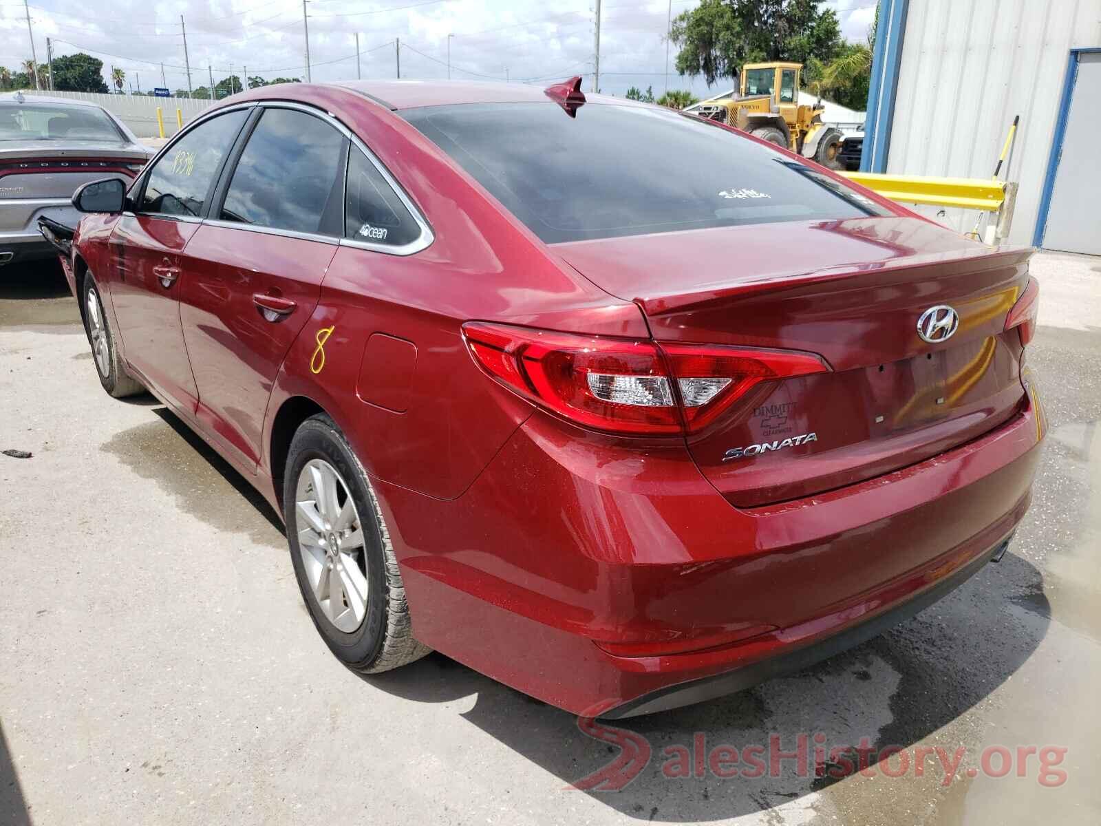 5NPE24AF8GH284307 2016 HYUNDAI SONATA