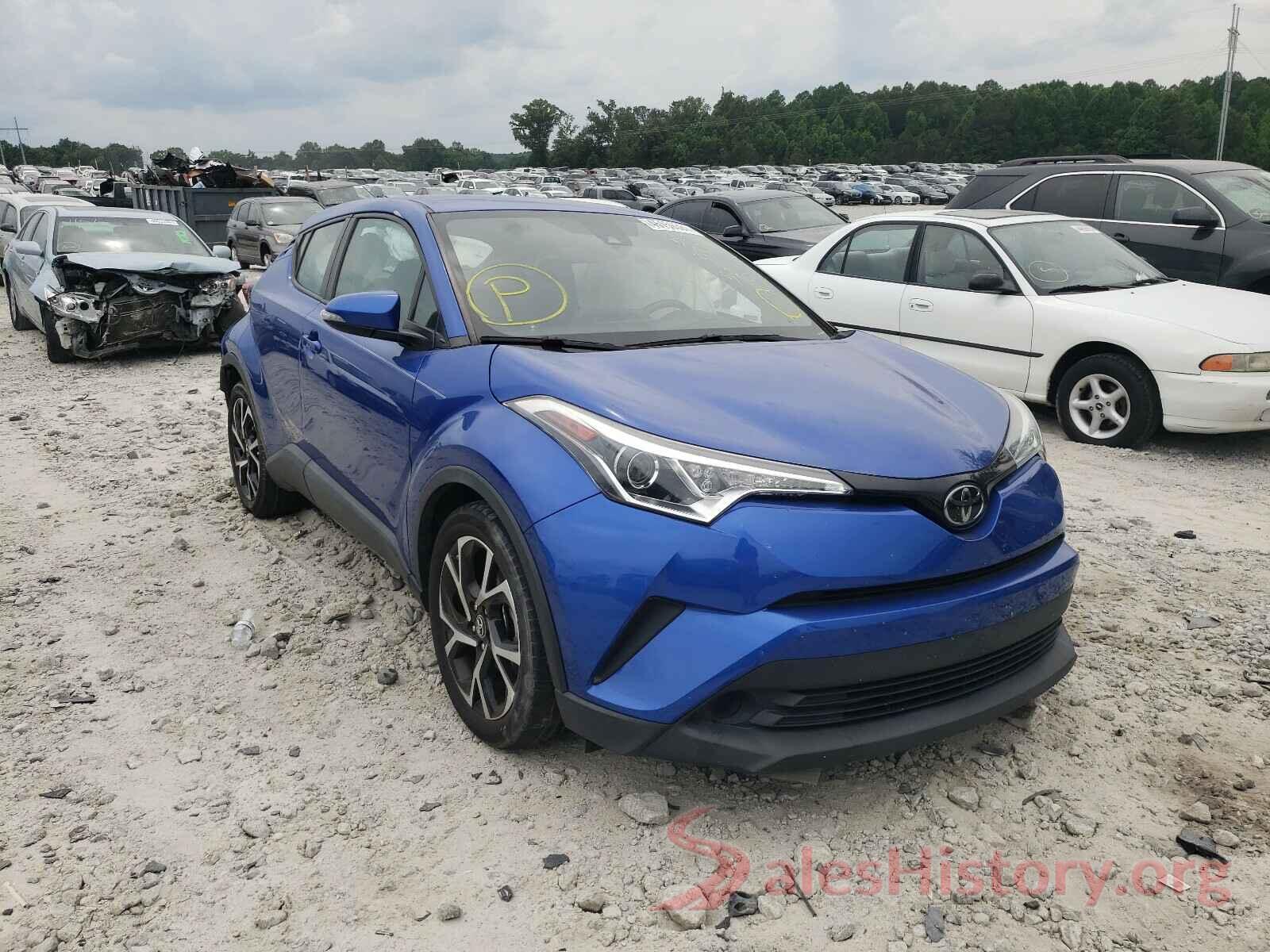 NMTKHMBX3JR027788 2018 TOYOTA C-HR