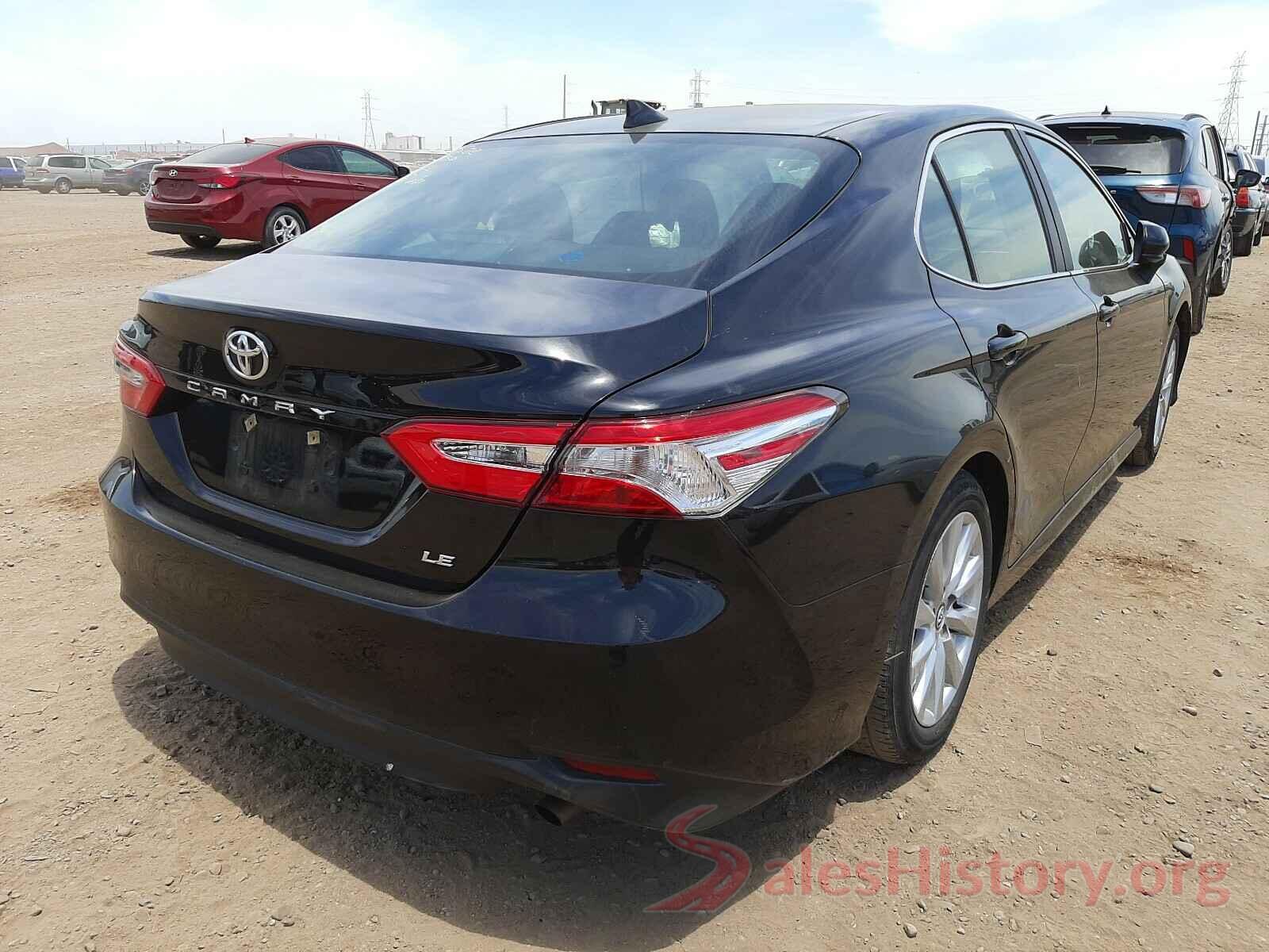 4T1B11HK0KU258849 2019 TOYOTA CAMRY