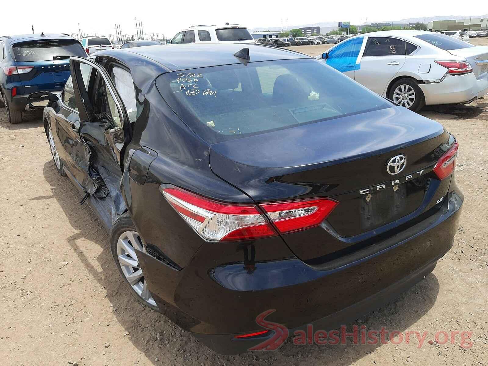 4T1B11HK0KU258849 2019 TOYOTA CAMRY