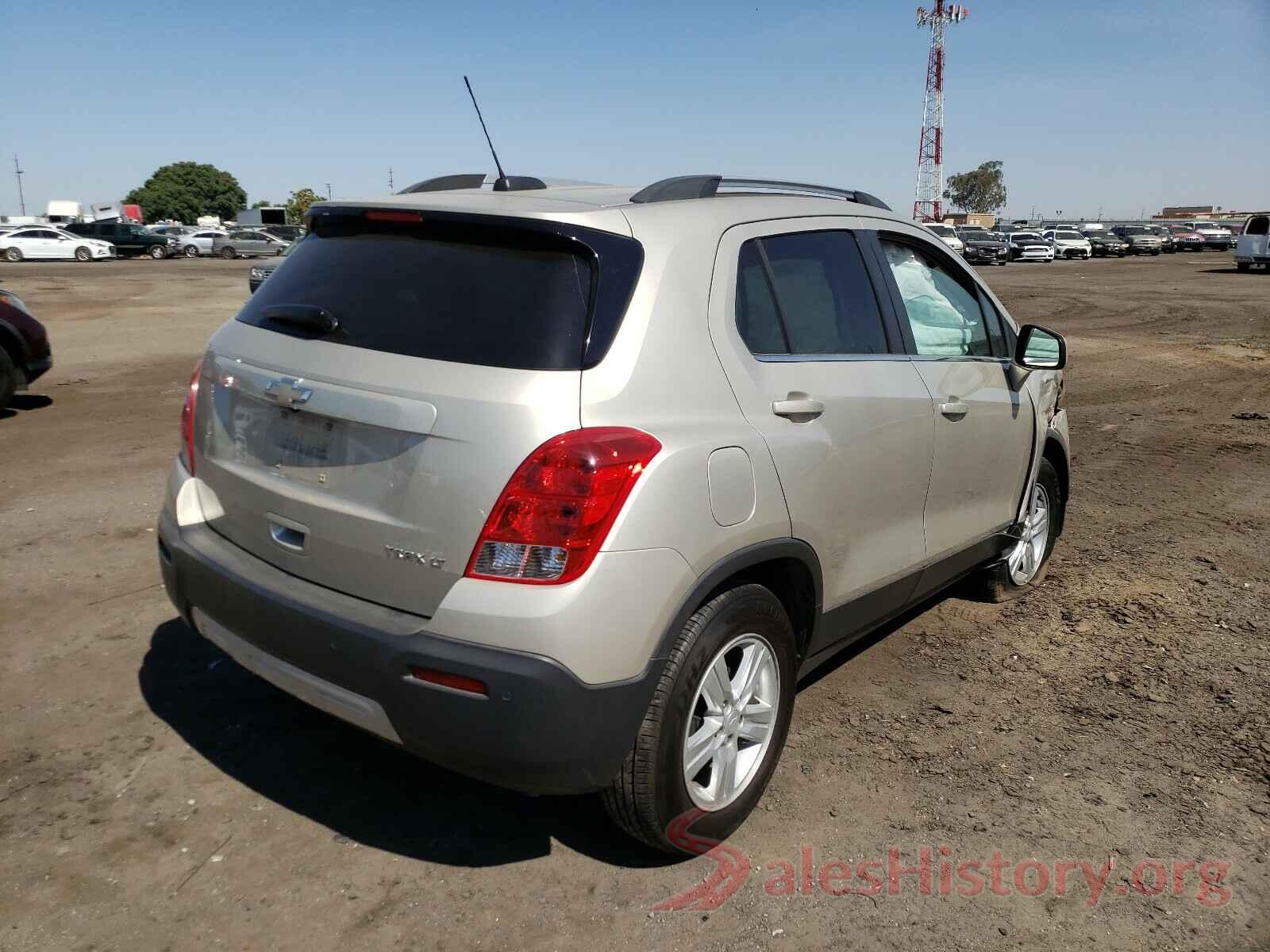 3GNCJLSBXGL159445 2016 CHEVROLET TRAX