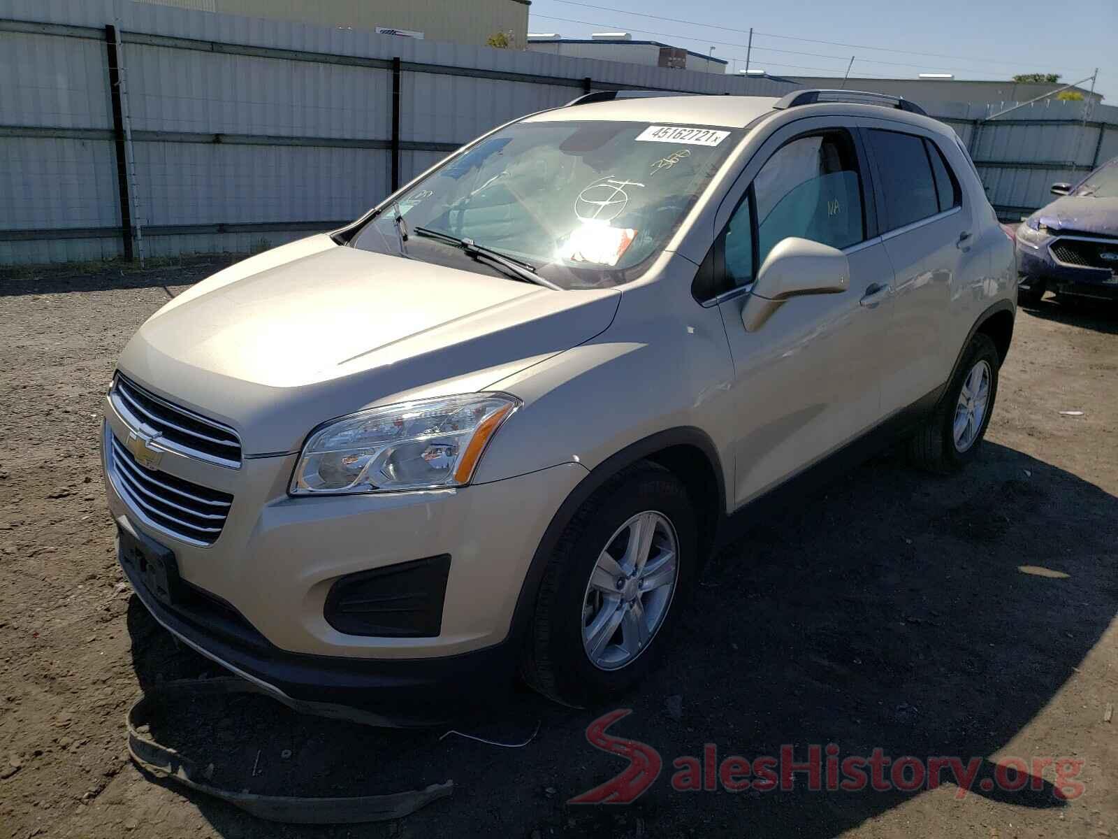 3GNCJLSBXGL159445 2016 CHEVROLET TRAX