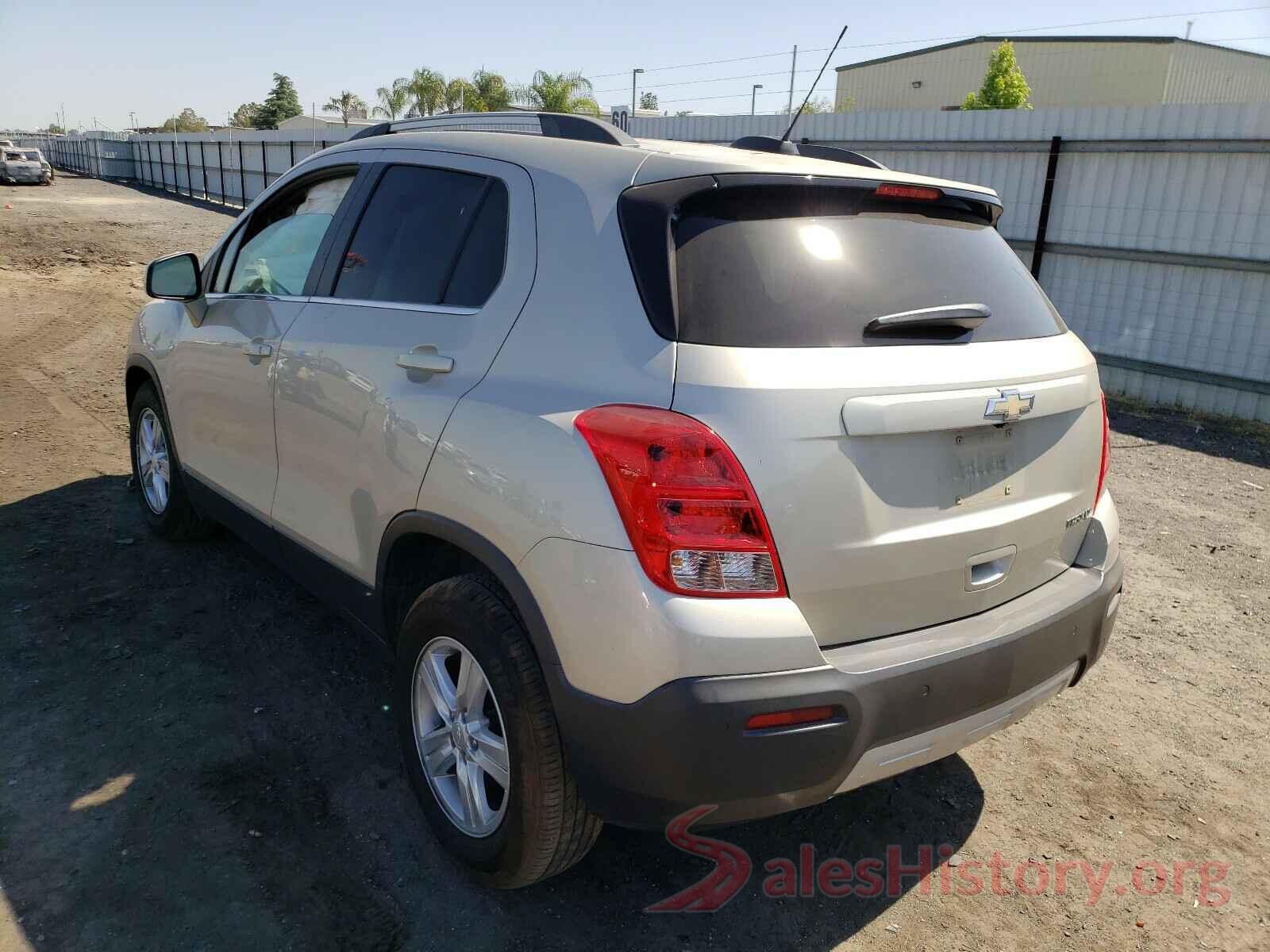 3GNCJLSBXGL159445 2016 CHEVROLET TRAX