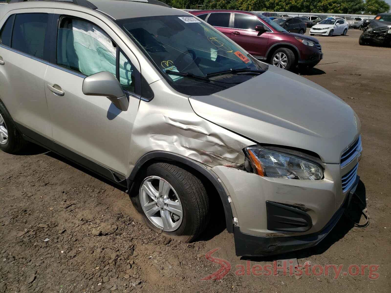 3GNCJLSBXGL159445 2016 CHEVROLET TRAX