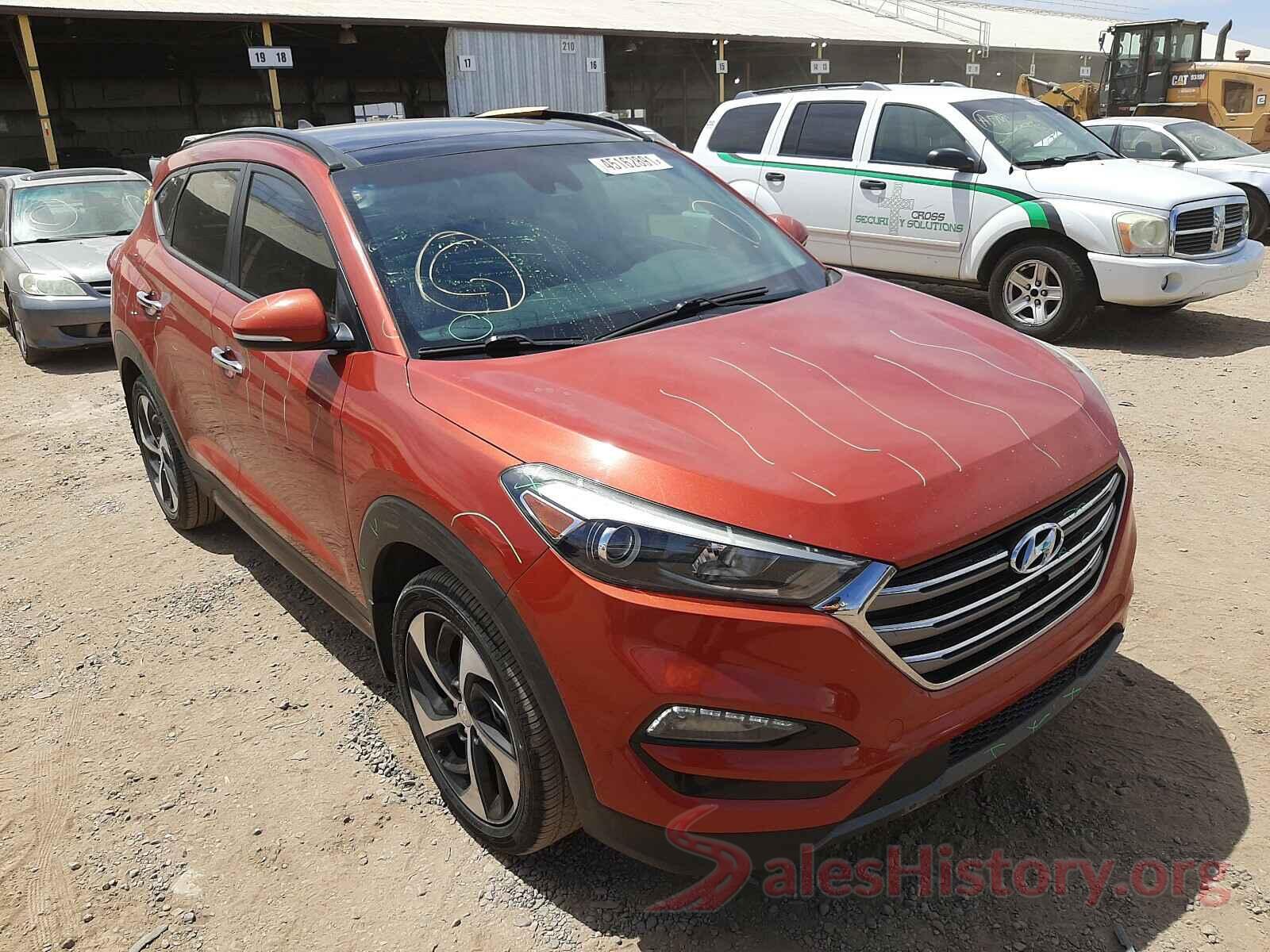 KM8J3CA27GU087570 2016 HYUNDAI TUCSON