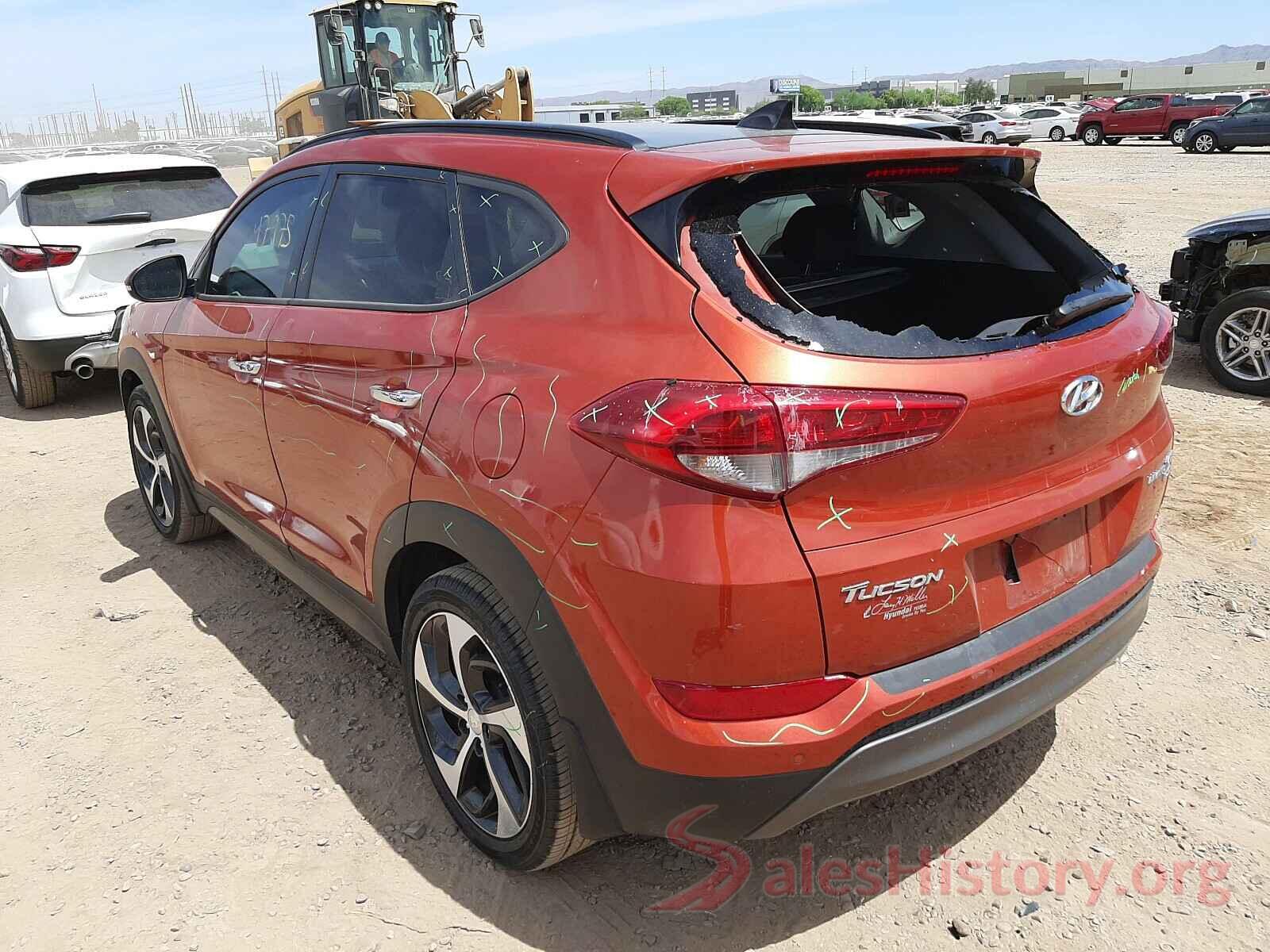 KM8J3CA27GU087570 2016 HYUNDAI TUCSON