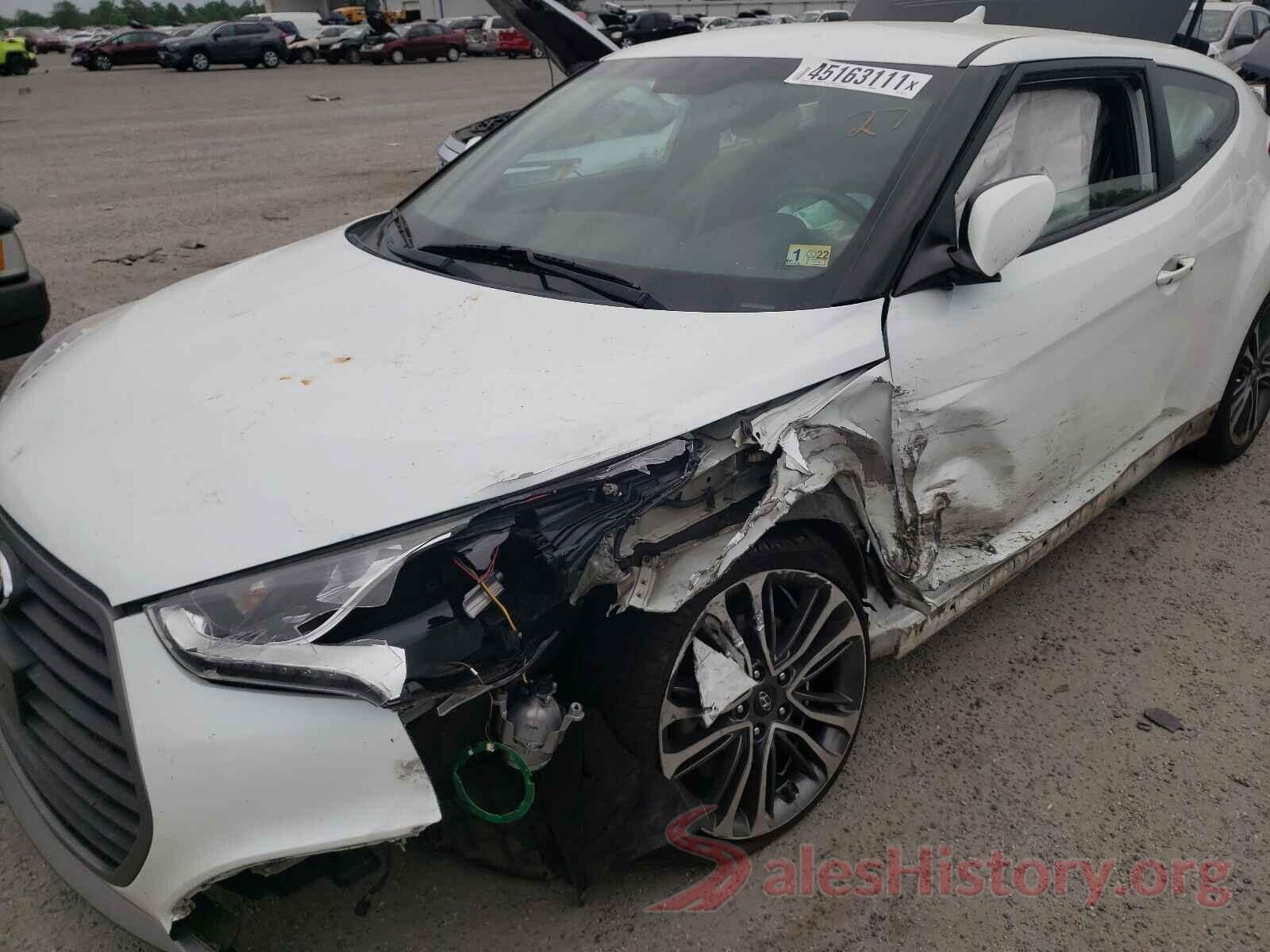 KMHTC6AE4GU284779 2016 HYUNDAI VELOSTER