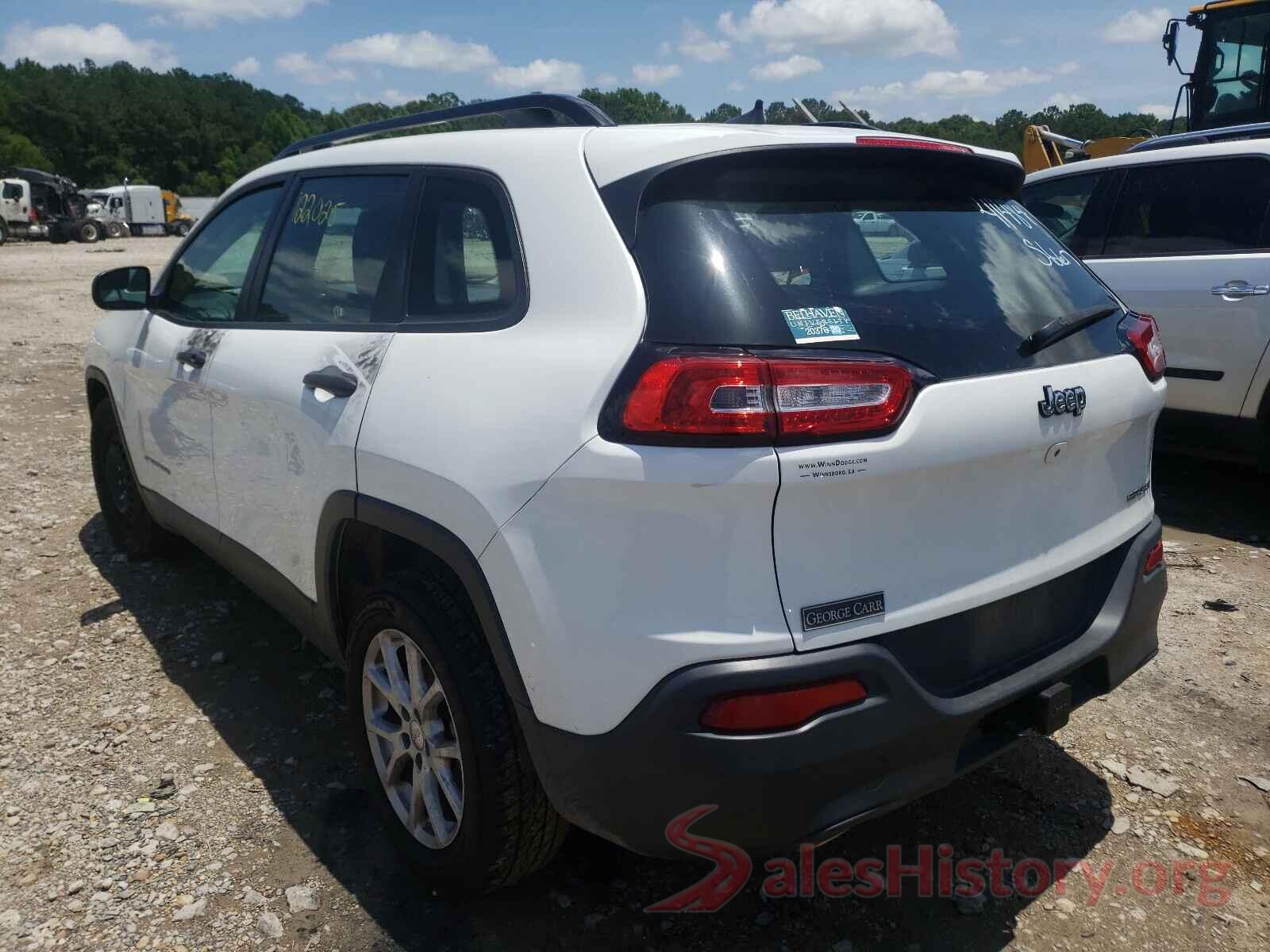 1C4PJLAB6GW114363 2016 JEEP CHEROKEE