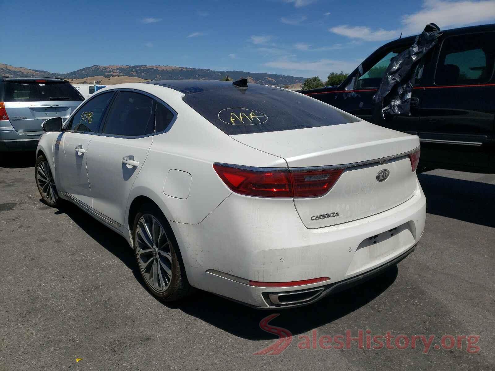 KNALC4J16H5083836 2017 KIA CADENZA