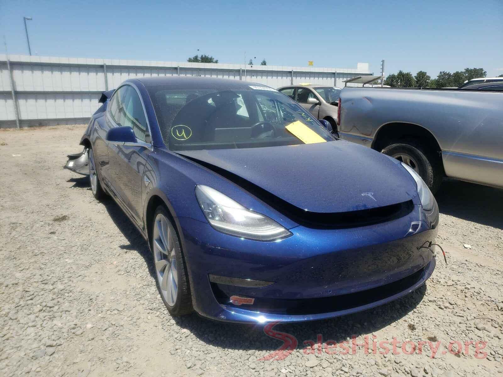 5YJ3E1EB5JF106283 2018 TESLA MODEL 3