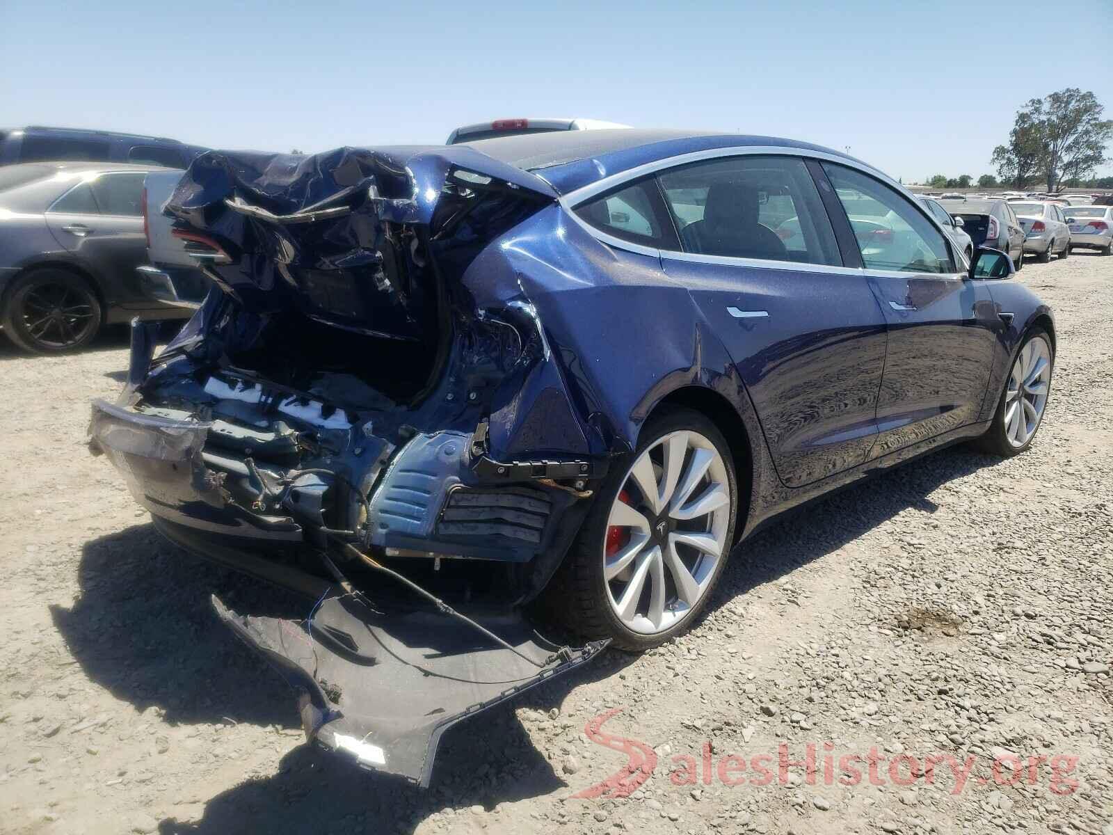 5YJ3E1EB5JF106283 2018 TESLA MODEL 3