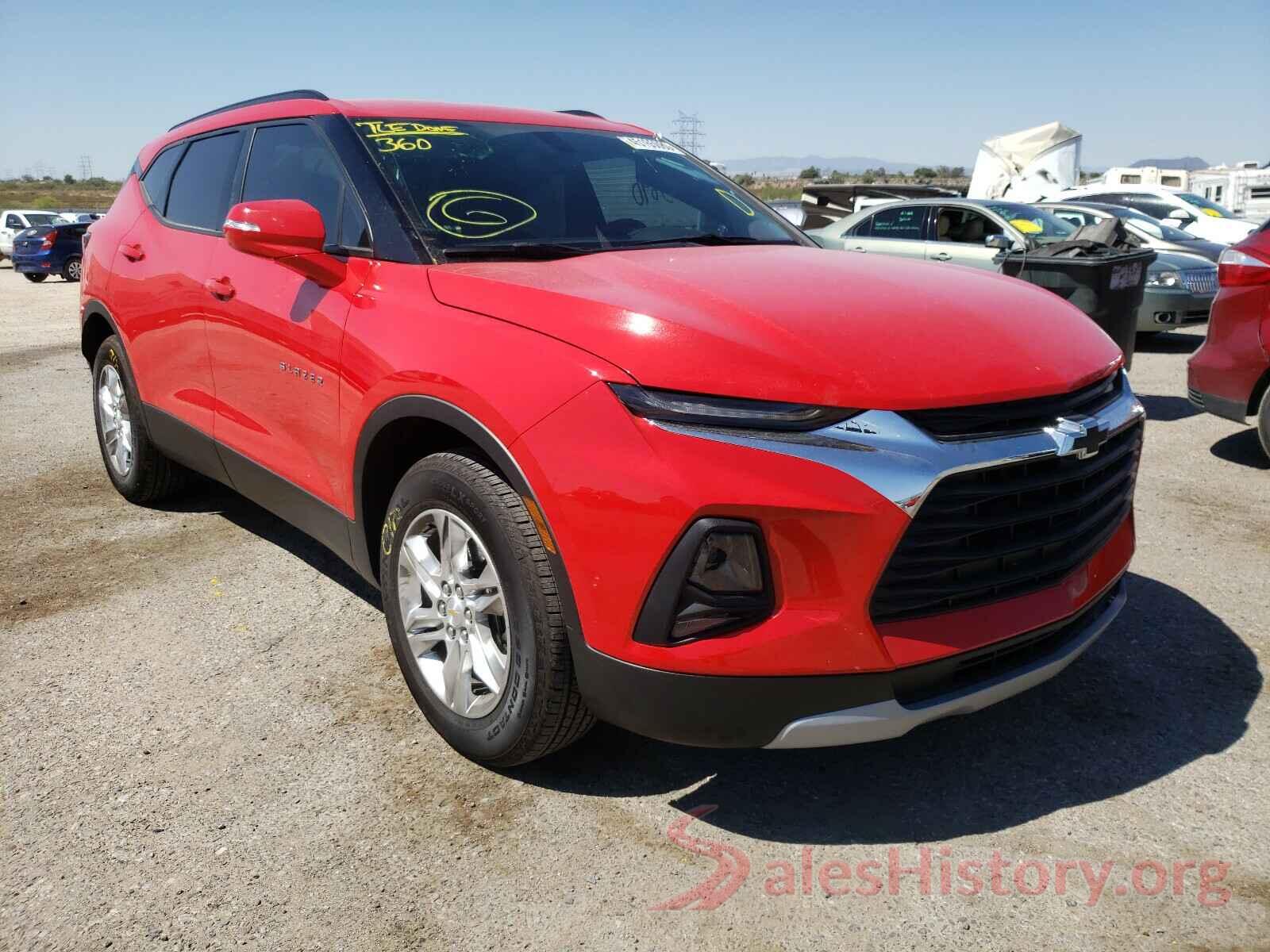 3GNKBDRSXKS654067 2019 CHEVROLET BLAZER 3LT