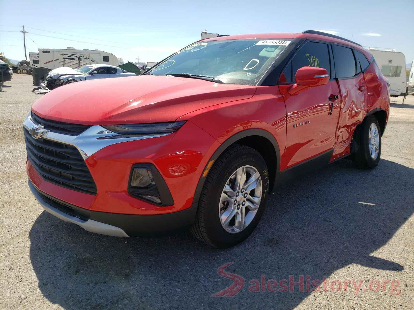 3GNKBDRSXKS654067 2019 CHEVROLET BLAZER 3LT