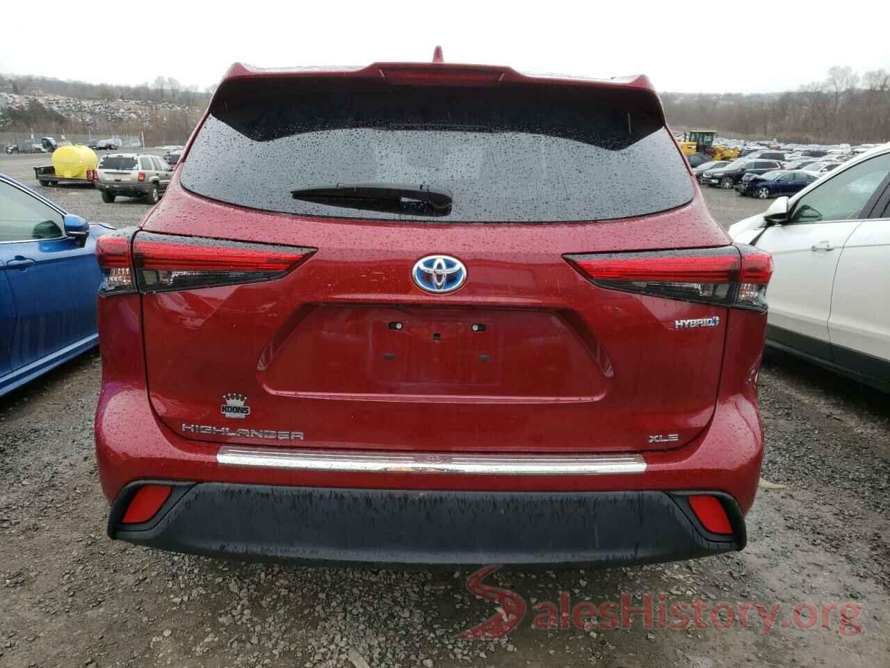 5TDHBRCH3MS517203 2021 TOYOTA HIGHLANDER