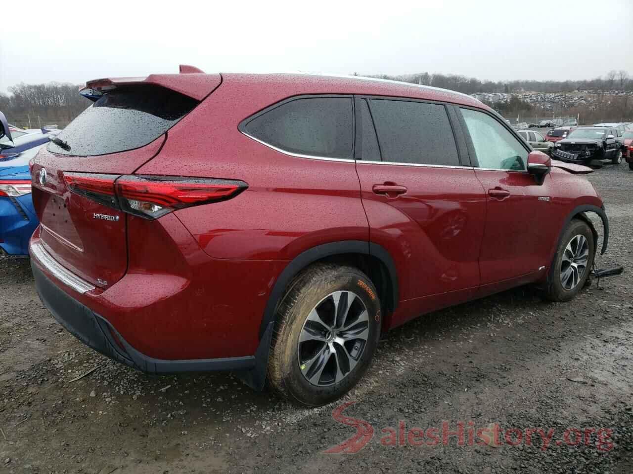 5TDHBRCH3MS517203 2021 TOYOTA HIGHLANDER