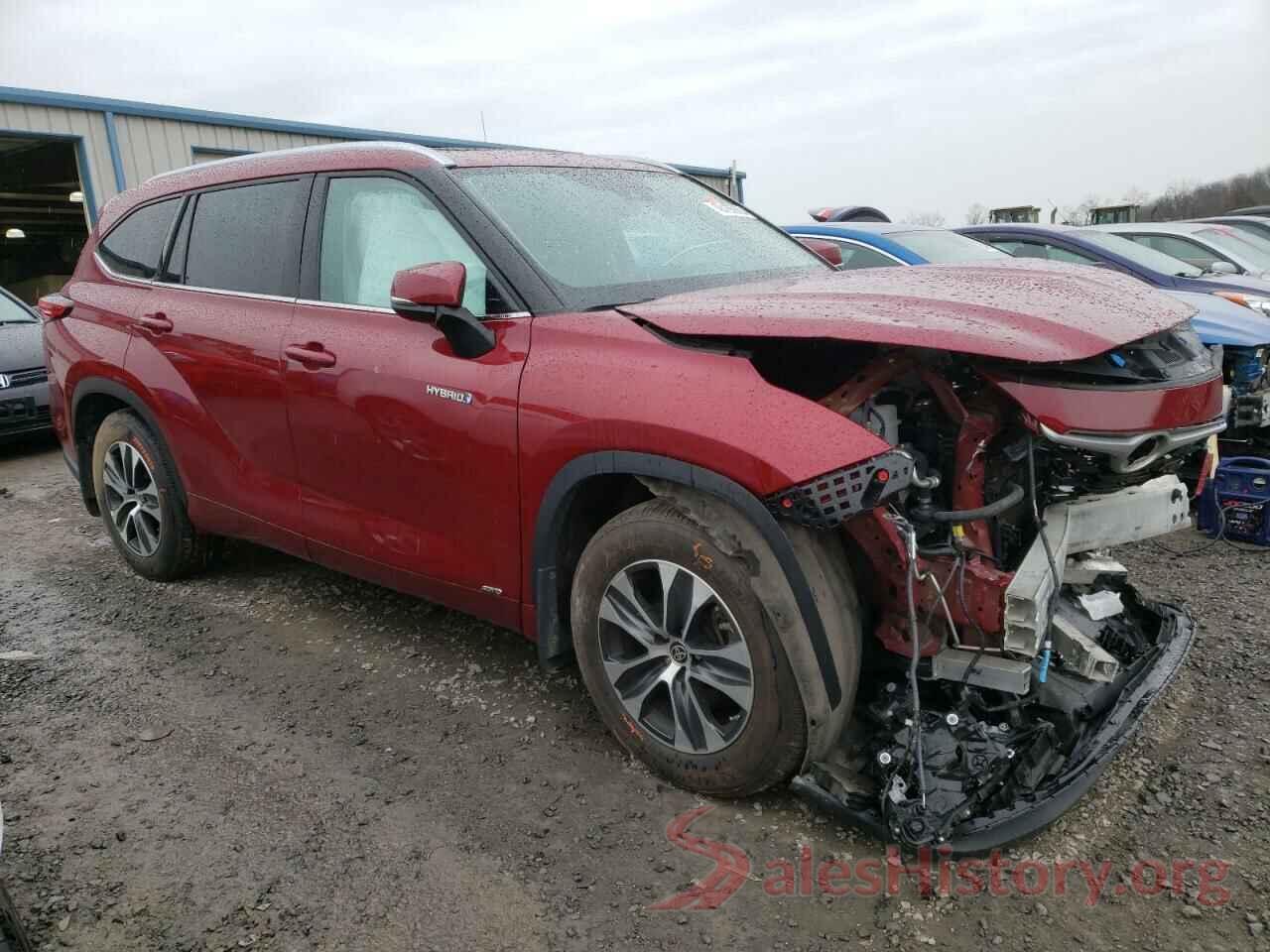 5TDHBRCH3MS517203 2021 TOYOTA HIGHLANDER