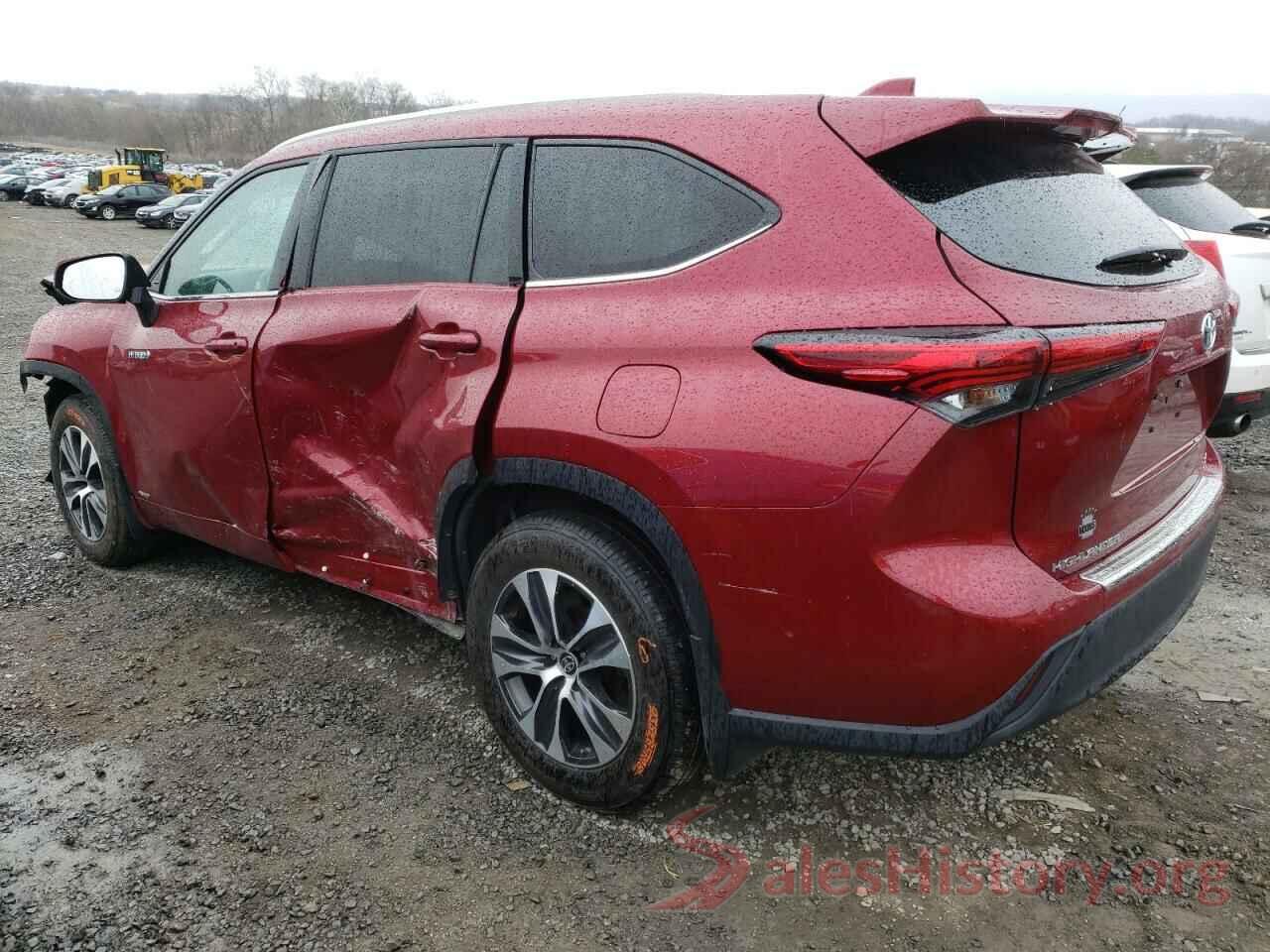 5TDHBRCH3MS517203 2021 TOYOTA HIGHLANDER