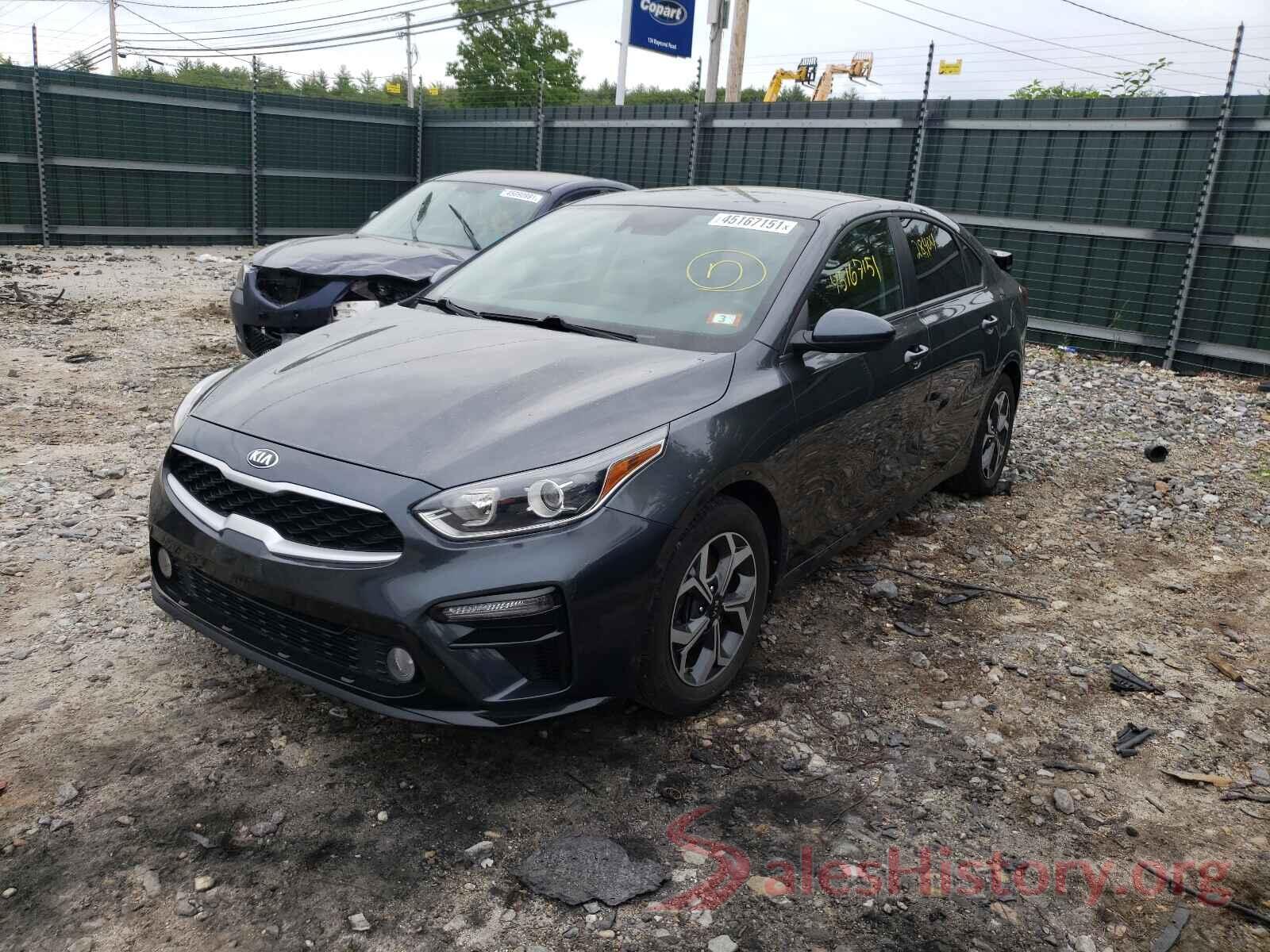 3KPF24AD4KE007427 2019 KIA FORTE