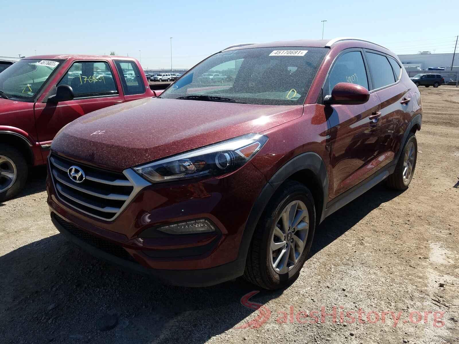 KM8J3CA42JU784055 2018 HYUNDAI TUCSON