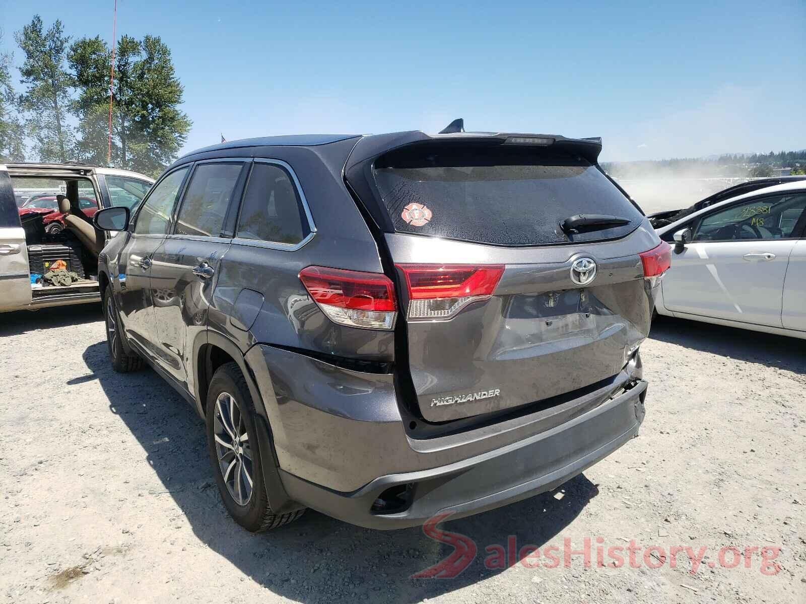 5TDJZRFH6JS556355 2018 TOYOTA HIGHLANDER