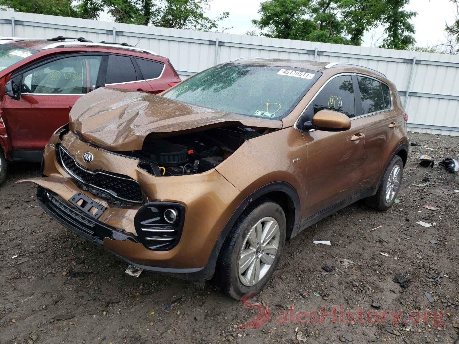 KNDPMCAC8J7310466 2018 KIA SPORTAGE