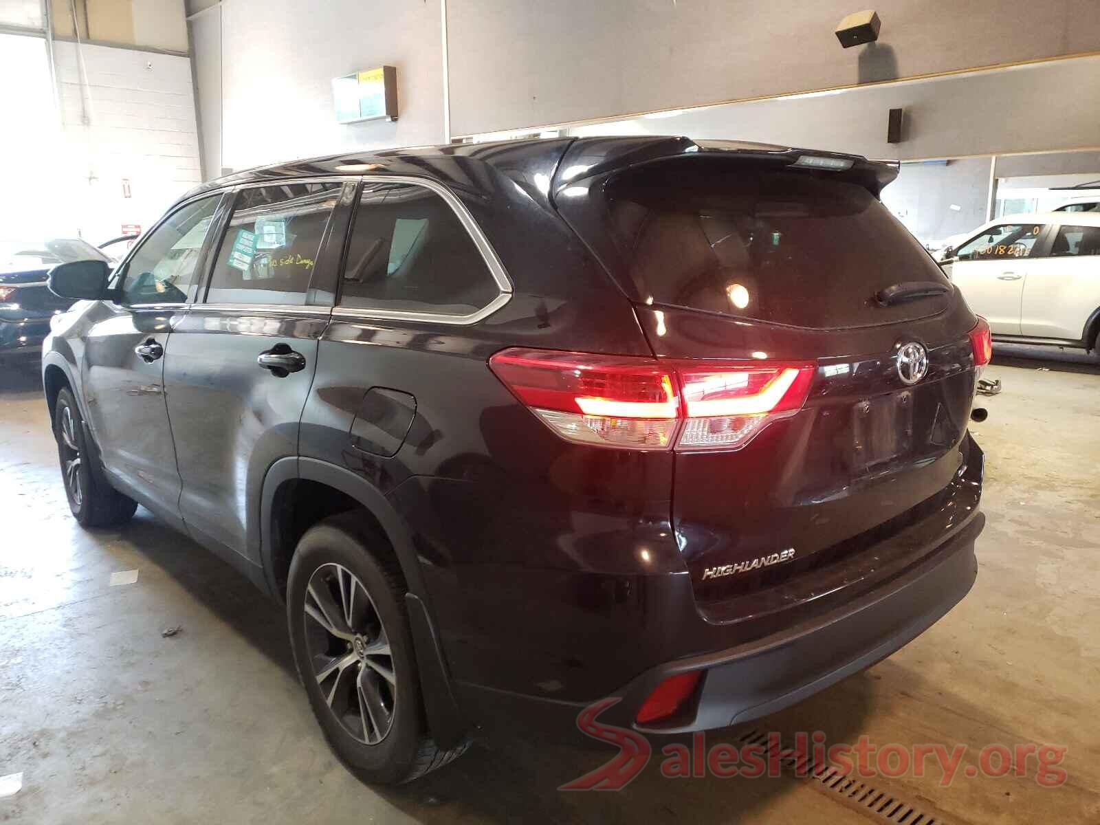 5TDBZRFH9KS964404 2019 TOYOTA HIGHLANDER