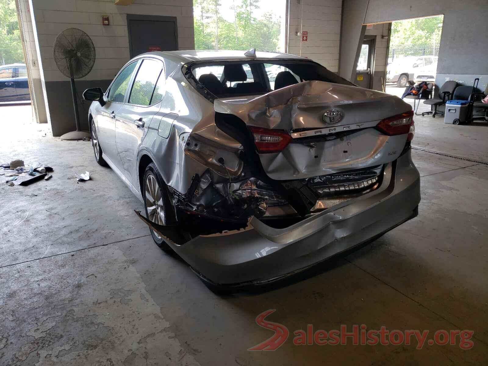 4T1B11HK8KU256380 2019 TOYOTA CAMRY