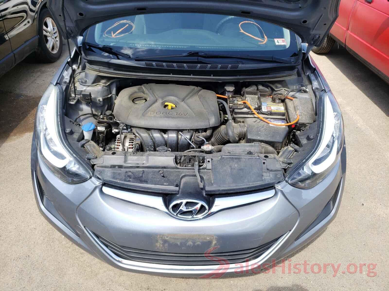 KMHDH4AE5GU482216 2016 HYUNDAI ELANTRA