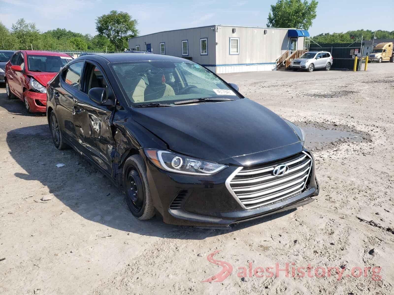 5NPD84LF7JH233170 2018 HYUNDAI ELANTRA