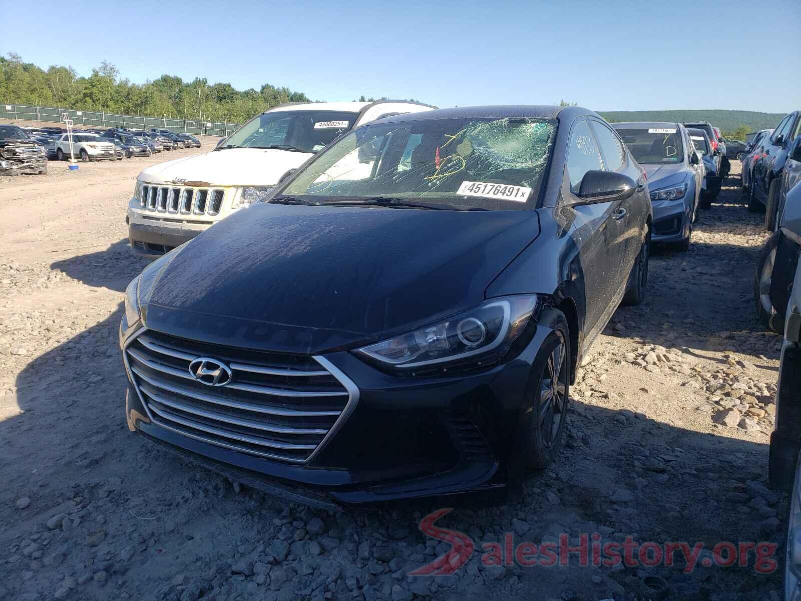 5NPD84LF7JH233170 2018 HYUNDAI ELANTRA