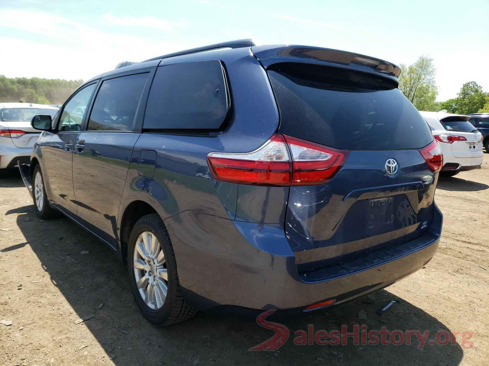 5TDJZ3DC0HS156905 2017 TOYOTA SIENNA