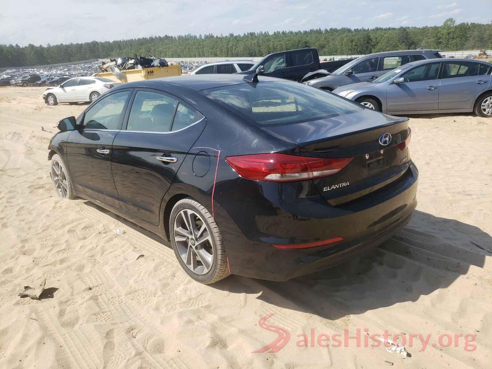 5NPD84LF3HH071077 2017 HYUNDAI ELANTRA