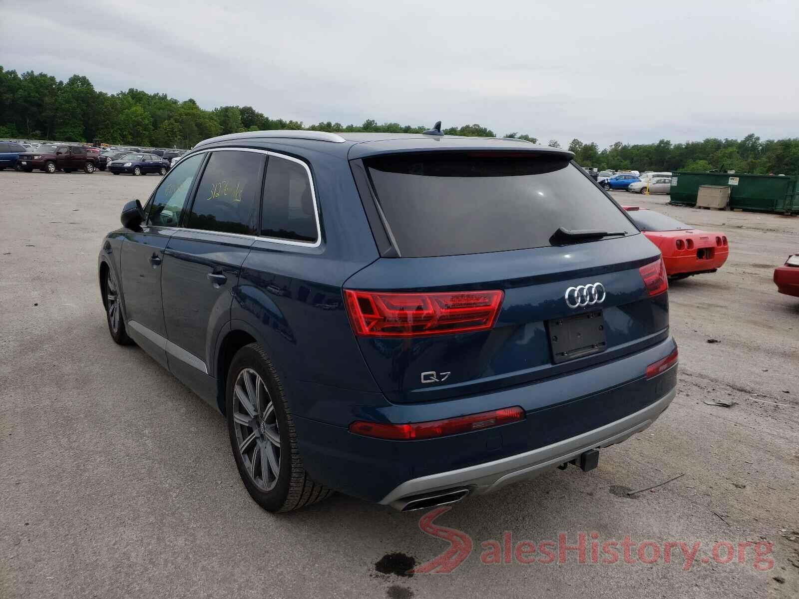 WA1LHAF71KD017444 2019 AUDI Q7