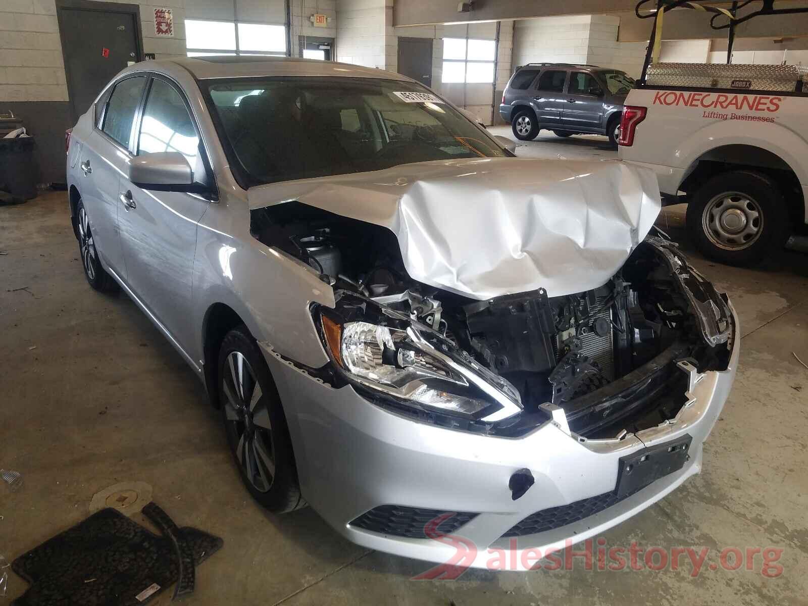 3N1AB7APXKY432433 2019 NISSAN SENTRA